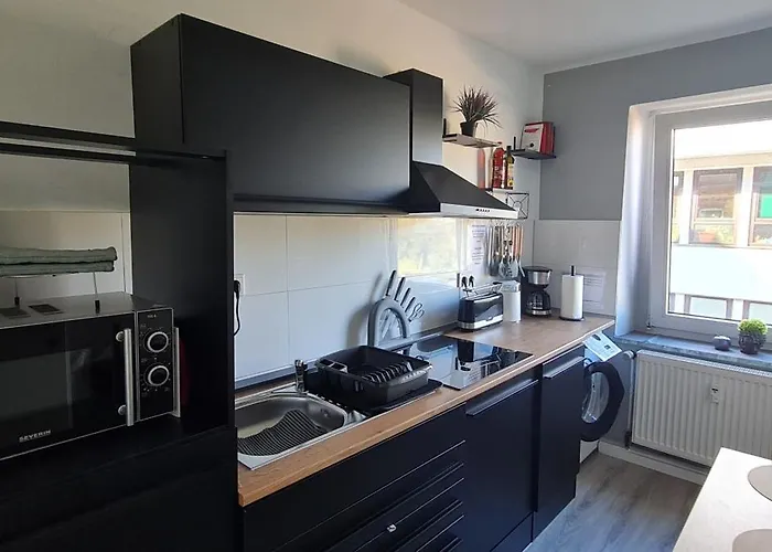 Moderne, Zentral Gelegene 2-zimmer-wohnung Fuer 4 Personen, Ideal Fuer Monteure, Messegaenger Und Touristen Lejlighed *